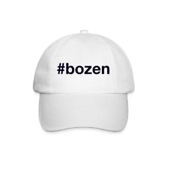 BOZEN Hashtag - Baseballkappe - Weiß/Weiß - Vorne