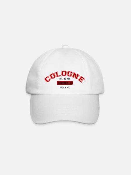 Cologne - Ehrenfeld - Baseballkappe - Weiß/Weiß
