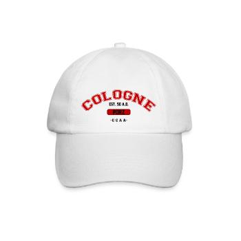 Cologne - Porz - Baseballkappe - Weiß/Weiß - Vorne