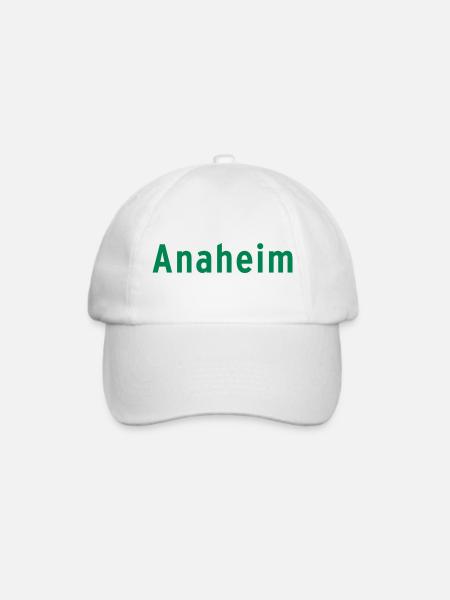 Anaheim - Baseballkappe - Weiß/Weiß
