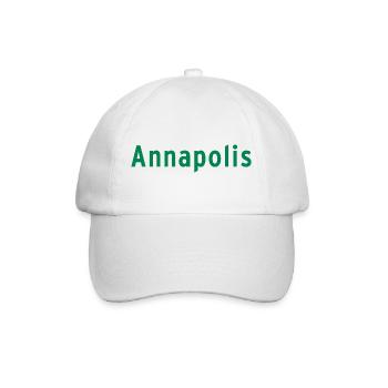Annapolis - Baseballkappe - Weiß/Weiß - Vorne