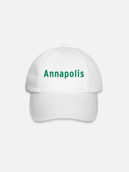 Annapolis - Baseballkappe - Weiß/Weiß