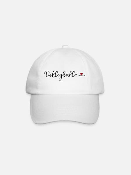 Volleyball - Baseballkappe - Weiß/Weiß