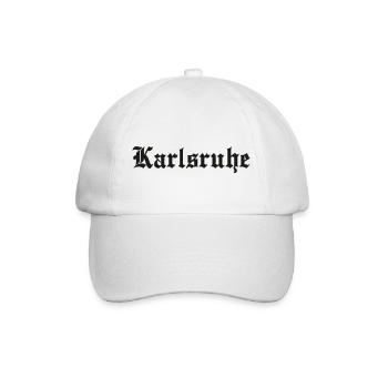 Karlsruhe - Baseballkappe - Weiß/Weiß - Vorne