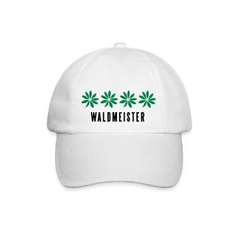 Waldmeister 2014 - Baseballkappe - Weiß/Weiß - Vorne