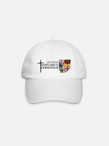ESTGermaniam - Baseballkappe - Weiß/Weiß