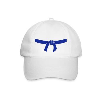 Gürtel Kampfsport - Baseballkappe - Weiß/Weiß - Vorne