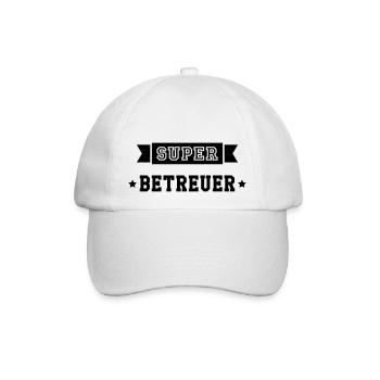 Betreuer Betreuerin Gruppenleiter Kind Gastgeber - Baseballkappe - Weiß/Weiß - Vorne