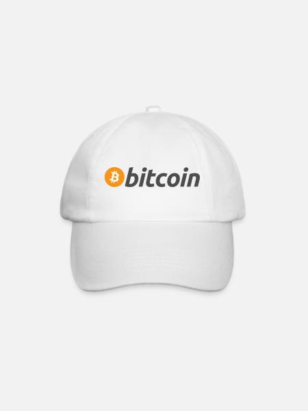 Bitcoin - Baseballkappe - Weiß/Weiß