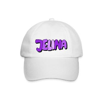 Jelina - Baseballkappe - Weiß/Weiß - Vorne