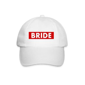 Bride - Baseballkappe - Weiß/Weiß - Vorne