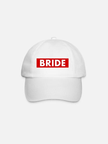 Bride - Baseballkappe - Weiß/Weiß