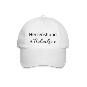 Bolonka - Baseballkappe - Weiß/Weiß - Vorne