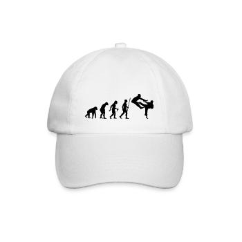 Entwicklung des Karate - Baseballkappe - Weiß/Weiß - Vorne