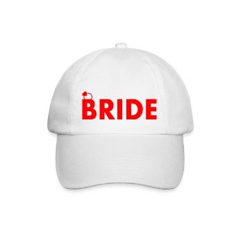 Bride - Baseballkappe - Weiß/Weiß - Vorne