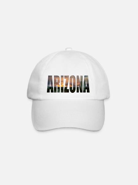 arizona - Baseballkappe - Weiß/Weiß