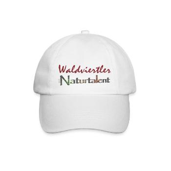 Waldviertler Naturtalent - Baseballkappe - Weiß/Weiß - Vorne