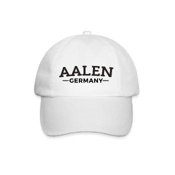 Aalen Meine Heimat Geschenkidee - Baseballkappe - Weiß/Weiß - Vorne
