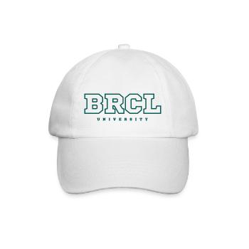 Grüner BRCL University Print - Baseballkappe - Weiß/Weiß - Vorne