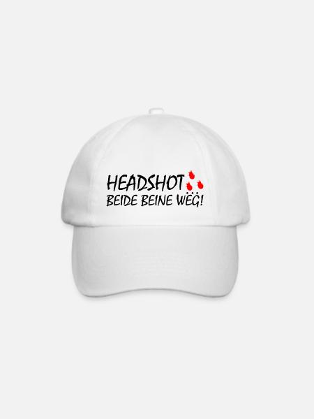 Game Gaming PC - Baseballkappe - Weiß/Weiß
