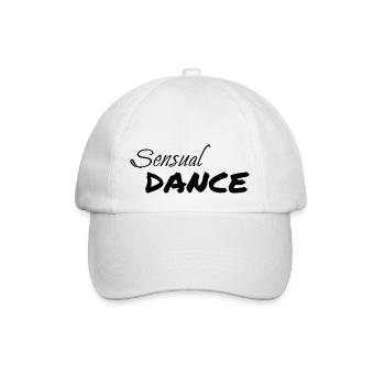 Dancing Dance Music - Baseballkappe - Weiß/Weiß - Vorne