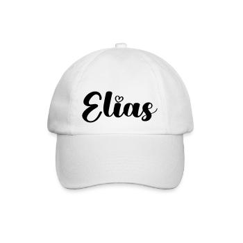 elias - Baseballkappe - Weiß/Weiß - Vorne