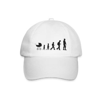 Militärischer Kurs! - Baseballkappe - Weiß/Weiß - Vorne