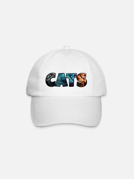 My Design - Baseballkappe - Weiß/Weiß