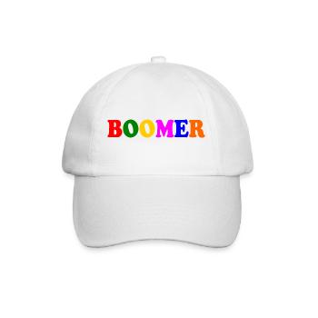 Boomer - Baseballkappe - Weiß/Weiß - Vorne