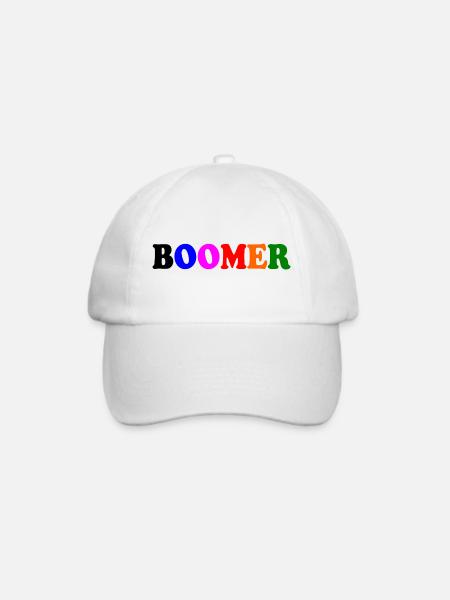 Boomer - Baseballkappe - Weiß/Weiß