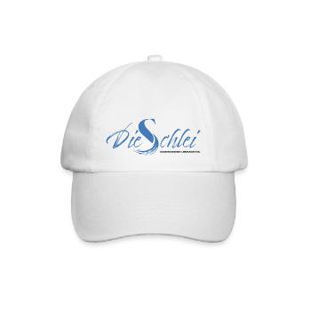 Die Schlei Bo-Grafik - Baseballkappe - Weiß/Weiß - Vorne