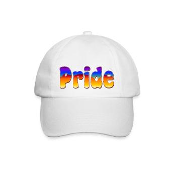 Pride - Baseballkappe - Weiß/Weiß - Vorne