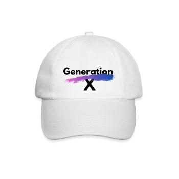 Generation X - Baseballkappe - Weiß/Weiß - Vorne