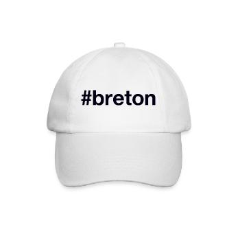 BRETON Hashtag - Baseballkappe - Weiß/Weiß - Vorne