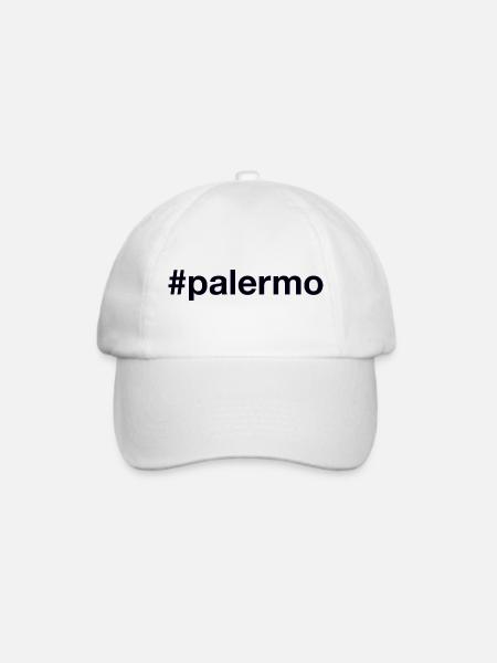 PALERMO Hashtag - Baseballkappe - Weiß/Weiß