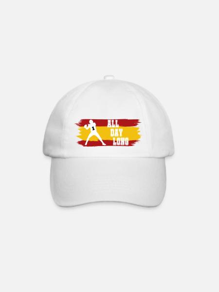 All Day Long ES - Baseballkappe - Weiß/Weiß