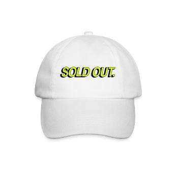 Sold Out - Baseballkappe - Weiß/Weiß - Vorne