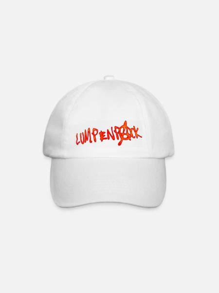 Lumpenpack - Baseballkappe - Weiß/Weiß