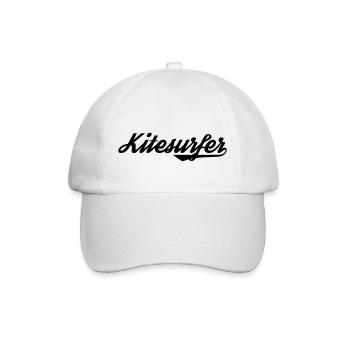 Kitesurfer / Kitsurfing - Baseballkappe - Weiß/Weiß - Vorne