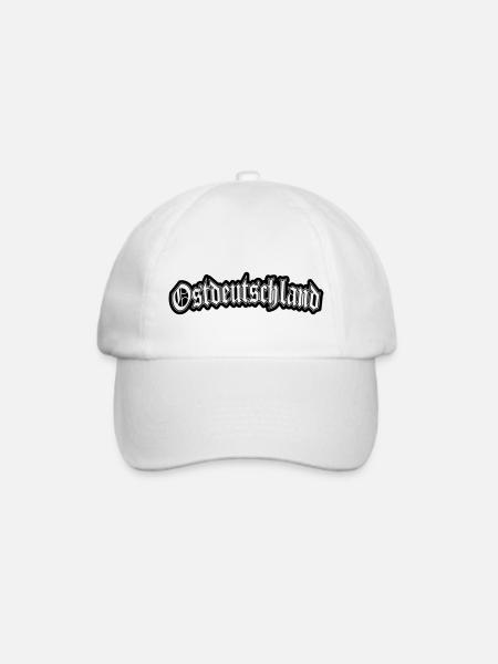Ostdeutschland - Baseballkappe - Weiß/Weiß