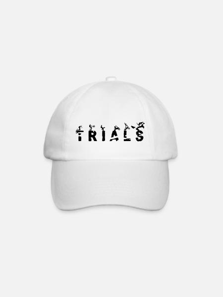 TRIAL - Baseballkappe - Weiß/Weiß