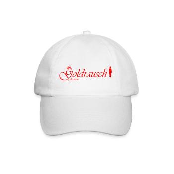 goldrausch fashion - Baseballkappe - Weiß/Weiß - Vorne