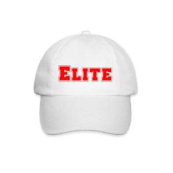 Elite - Baseballkappe - Weiß/Weiß - Vorne