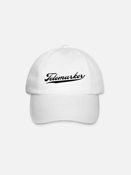 telemarker - Baseballkappe - Weiß/Weiß