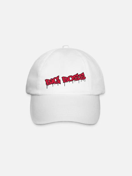 Big Boss - Baseballkappe - Weiß/Weiß