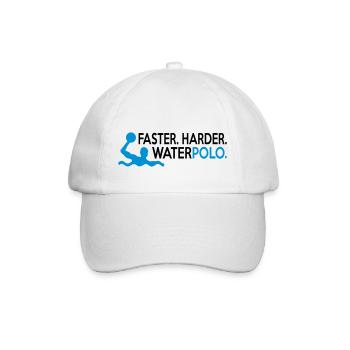 water polo - Baseballkappe - Weiß/Weiß - Vorne