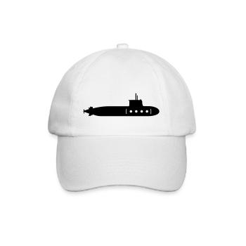 U-Boot - Baseballkappe - Weiß/Weiß - Vorne