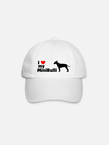 I Love My MiniBulli - Baseballkappe - Weiß/Weiß