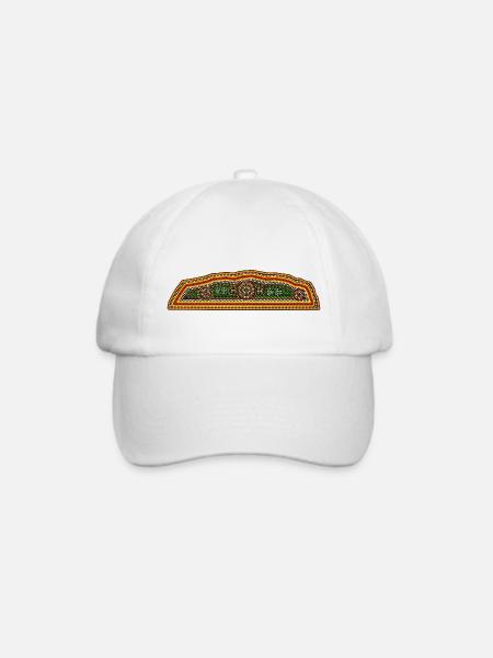 Uluru - Baseballkappe - Weiß/Weiß