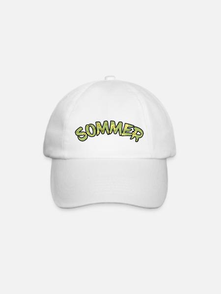 SOMMER - Baseballkappe - Weiß/Weiß